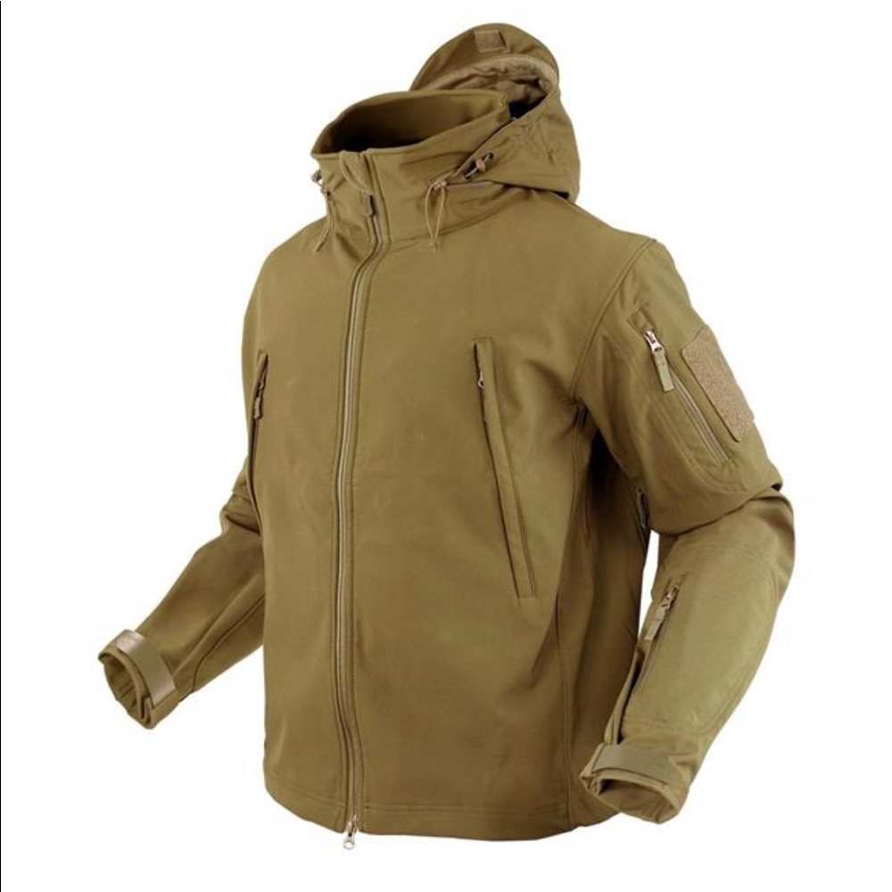Condor 602 Tactical Summit SoftShell Patrol Jacket Fleece Lined Waterpro…